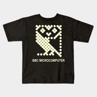 bbc microcomputer micro computer owl Kids T-Shirt